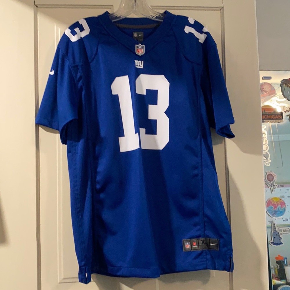 odell beckham jr giants jersey